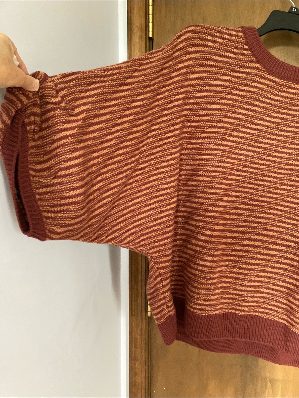 Democracy abstract stripes pattern sweater size 3X - Picture 7 of 16